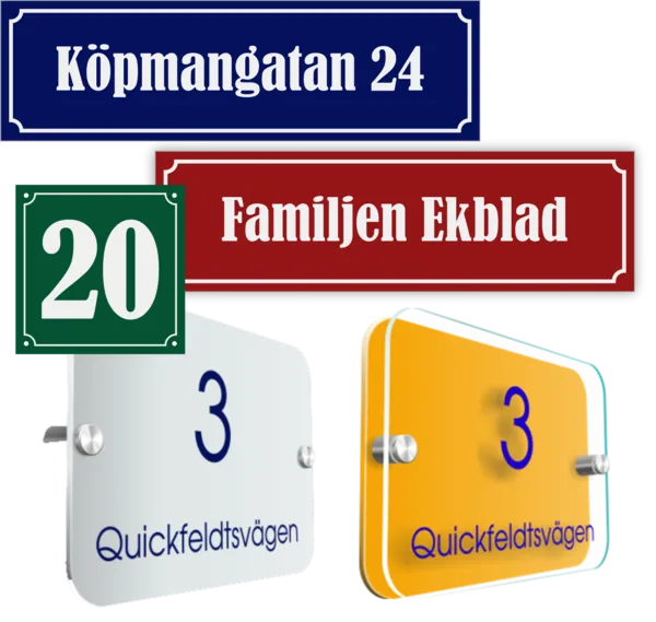 Kategoribild för Husnummer